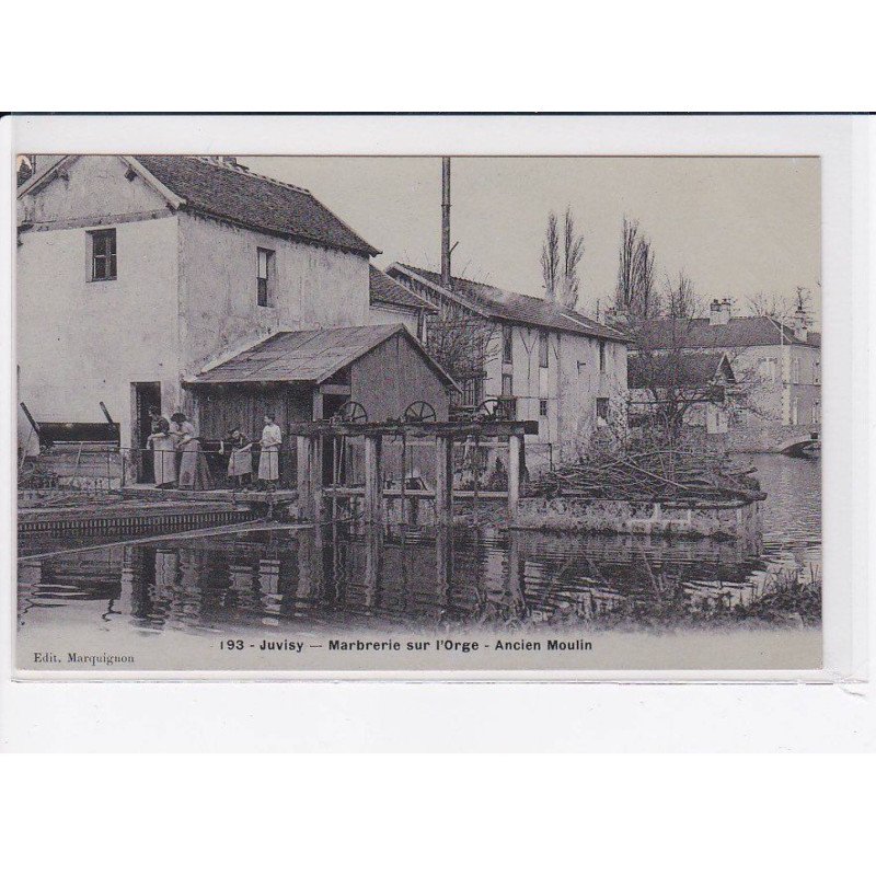 JUVISY: marbrerie sur orge, ancien moulin - très bon état
