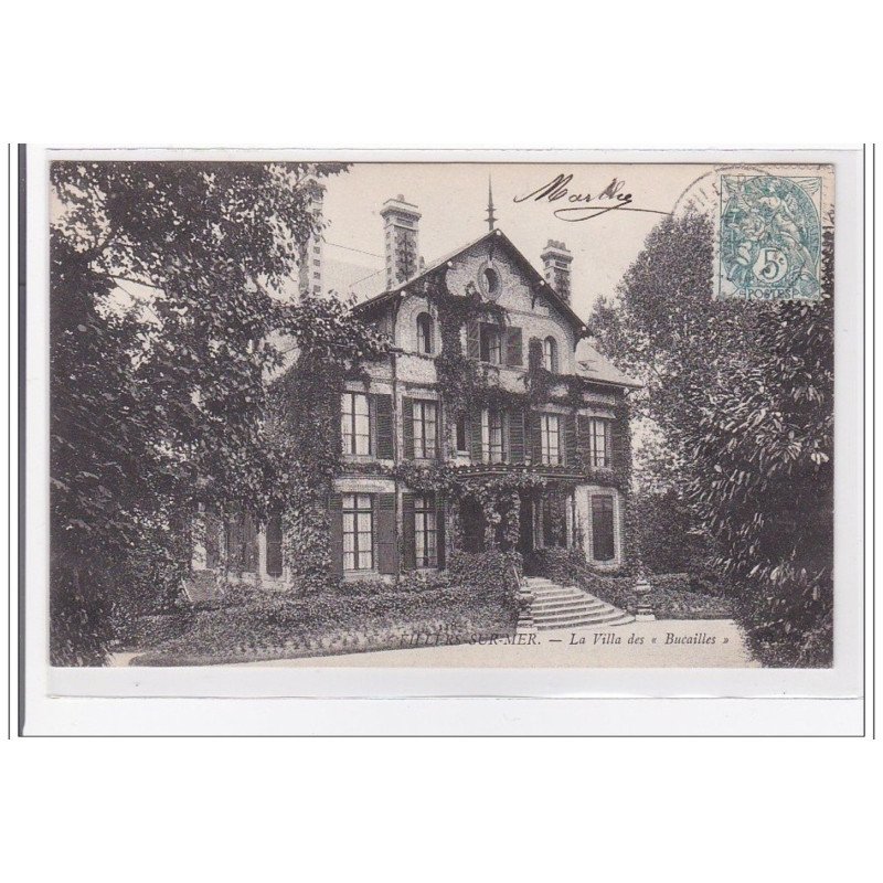 VILLERS-sur-MER : la villas des bucailles - tres bon etat
