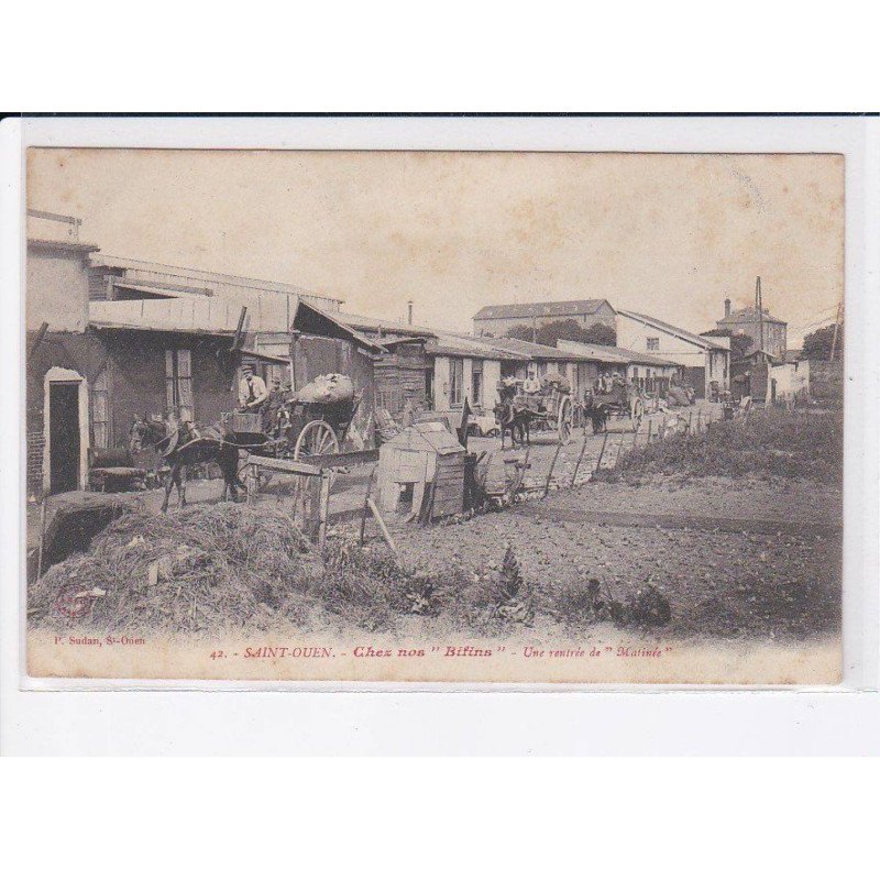 SAINT-OUEN: chez nos "biffins" une rentrée de "matinée" - état