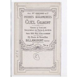 BOULOGNE-BILLANCOURT: pierres agglomérées Cuel Gilbert vases et statues - très bon état