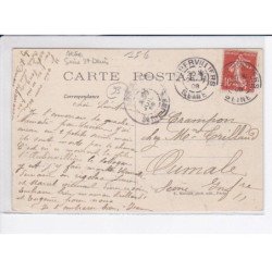 AUBERVILLIERS: la rue du moutiers - très bon état