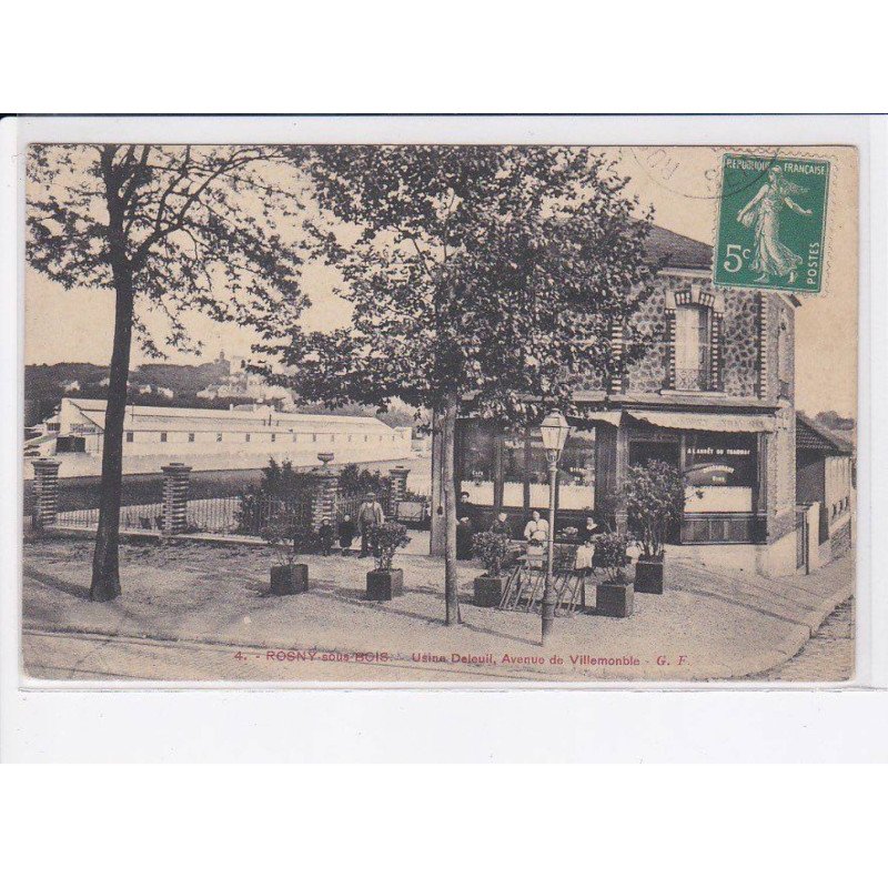 ROSNY-sous-BOIS: usine deleuil, avenue de villemomble - très bon état
