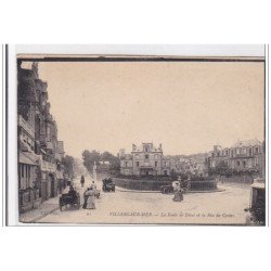 VILLERS-sur-MER : la route de vies et la rue du casino - tres bon etat