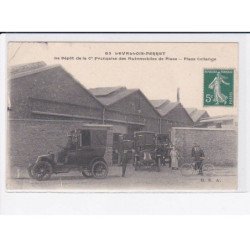 LEVALLOIS-PERRET: le dépôt de la Cie française des automobiles de place, place collange - état