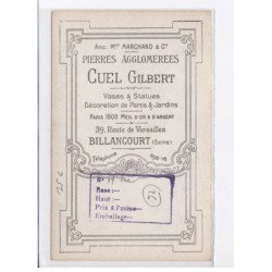 BOULOGNE-BILLANCOURT: pierre agglomérées, cuel gilbert, vase - très bon état