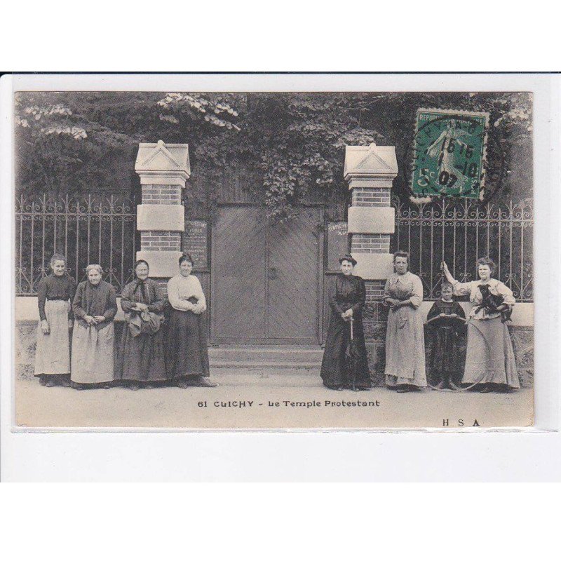 CLICHY: le temple protestant - très bon état