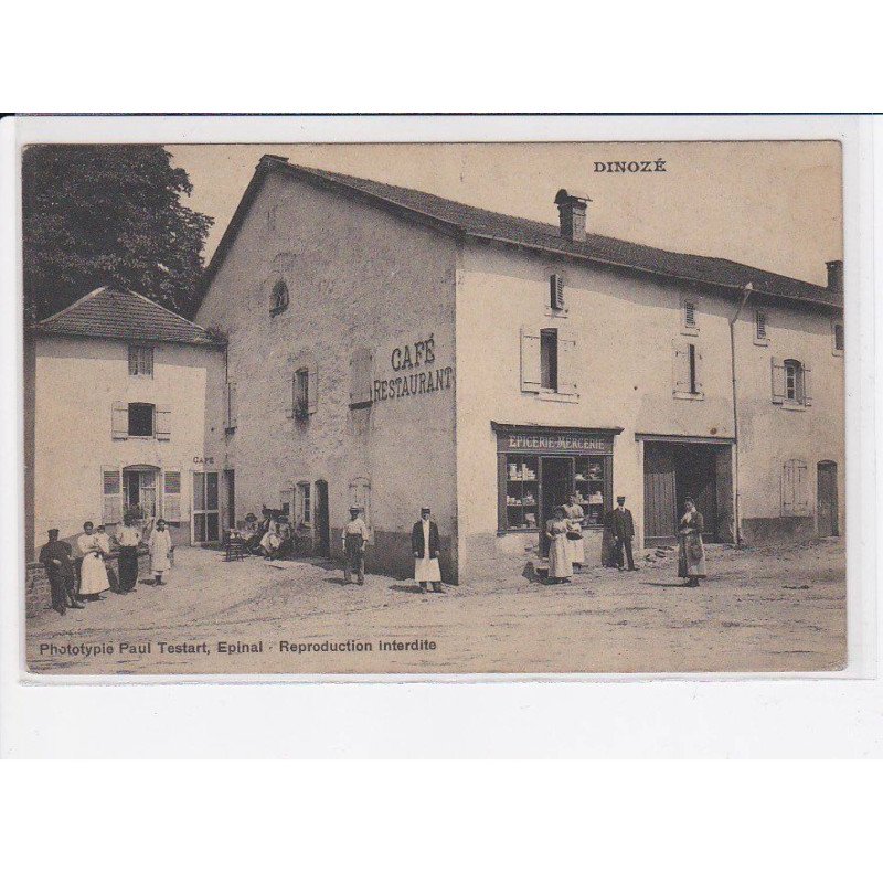 DINOZE: café restaurant, épicerie-mercerie - très bon état