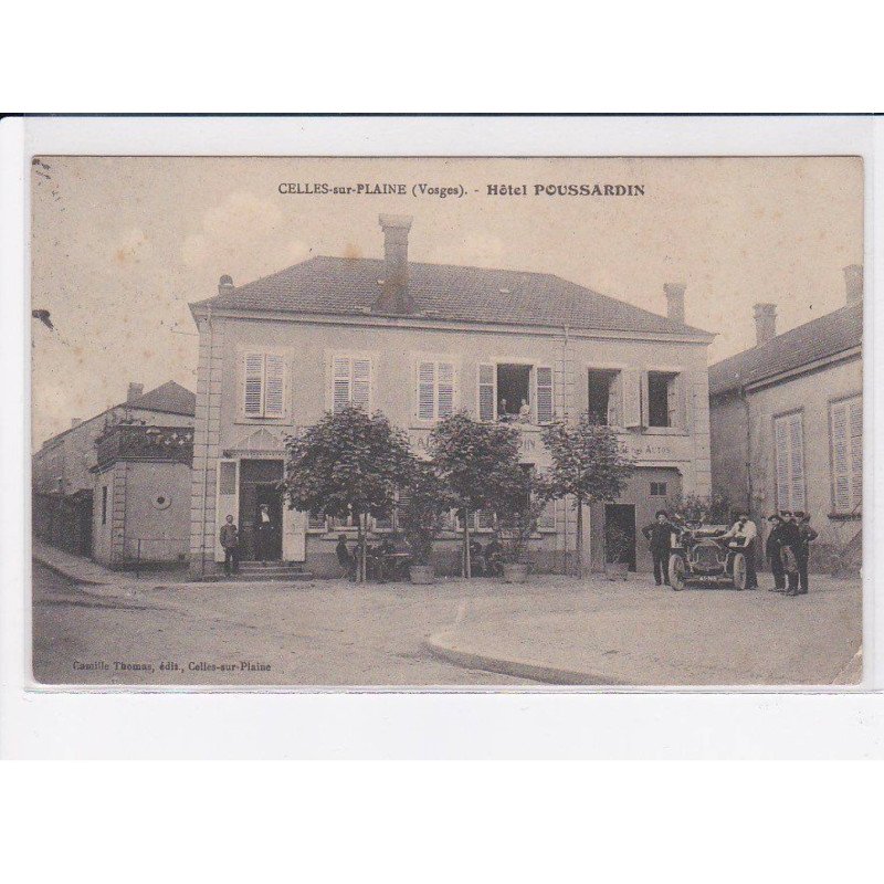 CELLES-sur-PLAINE: hôtel poussardin - état