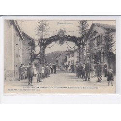 ELOYES: arc de triomphe construit par les forestiers à l'occasion du concours de tir - très bon état