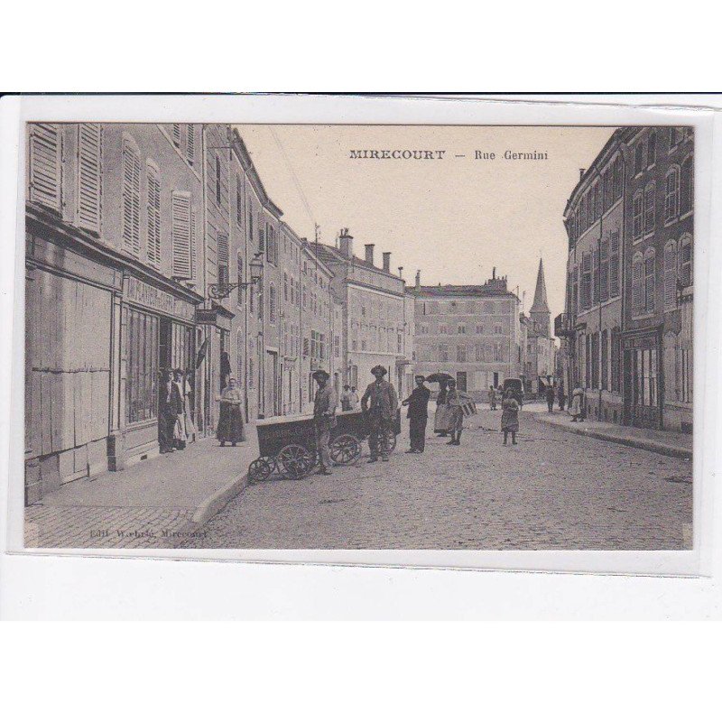 MIRECOURT: rue germini, planteur de caïffa - très bon état