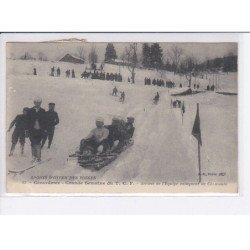 GERARDMER: grande semaine du T.C.F. arrivée de l'équipe vainqueur de chamonix - très bon état