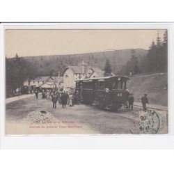 VOSGES: le col de la schlucht arriée du premier tram électrique - très bon état