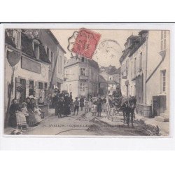 AVALLON: cousin-laroche la grande rue, magasin de cartes postales - très bon état