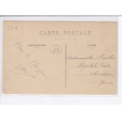 MIGENNES: cavalcade, 14 avril 1912, char du jet d'eau - très bon état