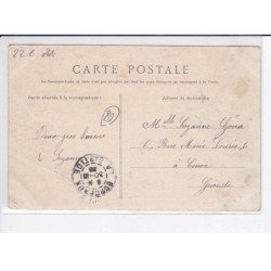 SENS: concours de pêche à la ligne 1906, réunion des pêcheurs devant l'hôtel-de-ville - état