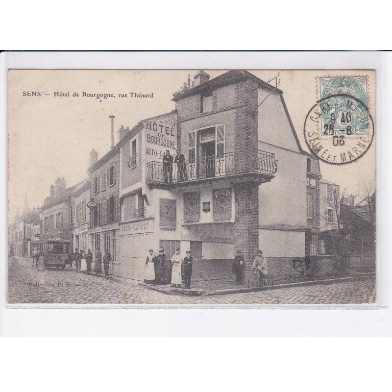 SENS: hôtel de bourgogne, rue thénard - très bon état