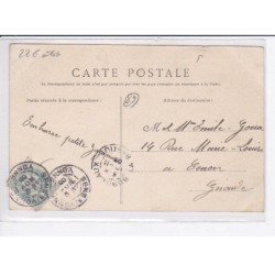 SENS: concours de pêche à la ligne du 17 septembre 1905, le débarquement des pêcheurs à la gare - état