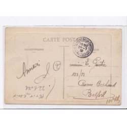 PETIT-CROIX: le café clémence et l'église - état