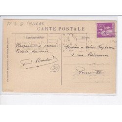 SAINT-SULPICE DE FAVIERES: pèlerinage, façade de l'église, manège - très bon état