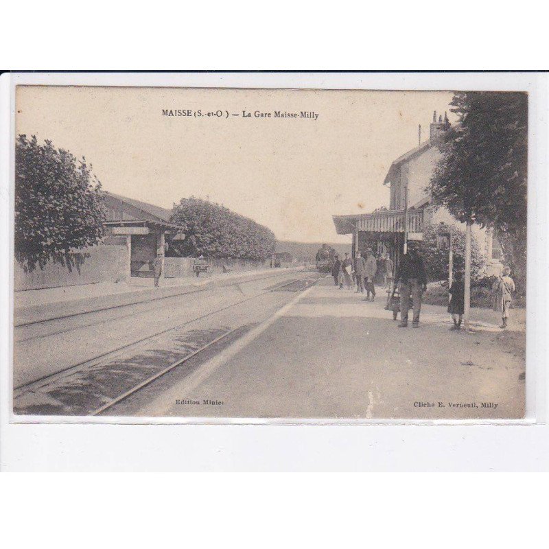 MAISSE: la gare maisse-milly - état