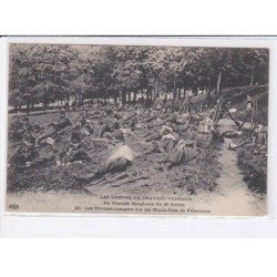 DRAVEIL-VIGNEUX: les grèves journée sanglante du 30 juillet troupes campées sur les hauts-prés villeneuve- très bon état