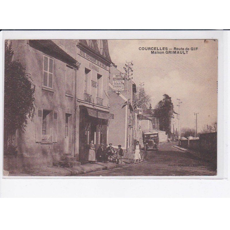 COURCELLES: route de gif, maison grimault - très bon état