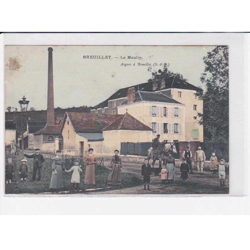 BREUILLET: le moulin, argant à breuillet - état