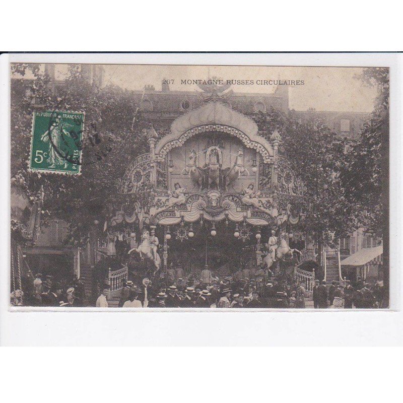 NEUILLY-sur-SEINE: montagne russes circulaires - très bon état