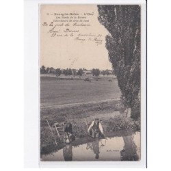 BOURG-la-REINE: l'hay, les bords de la bièvre, chercheurs de vers de vase - très bon état