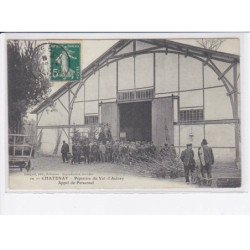 CHATENAY: pépinière du val d'aulnay, appel du personnel - état