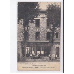 FONTENAY-aux-ROSES: hôtel de la gare, jardin - très bon état