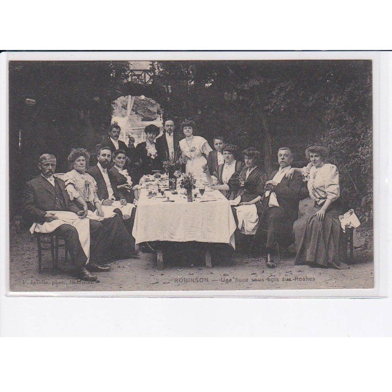 ROBINSON: une noce sous bois aux roches - très bon état