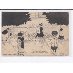 LE RAINCY: après la pluie, illustration, casino les bains - très bon état