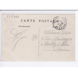 VILLEMOMBLE: café du rond-point, place de la gare - état