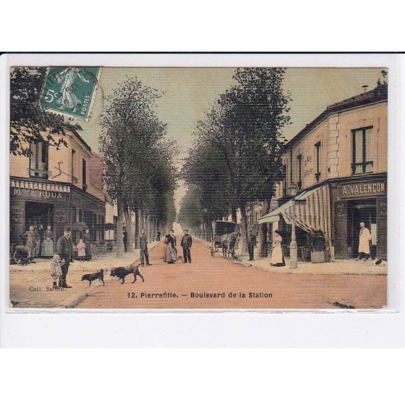 PIERREFITTE: boulevard de la station - très bon état