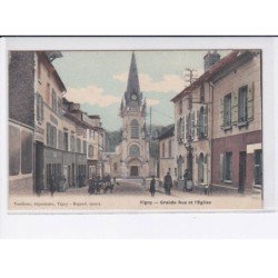 VIGNY: grande rue et l'église - très bon état