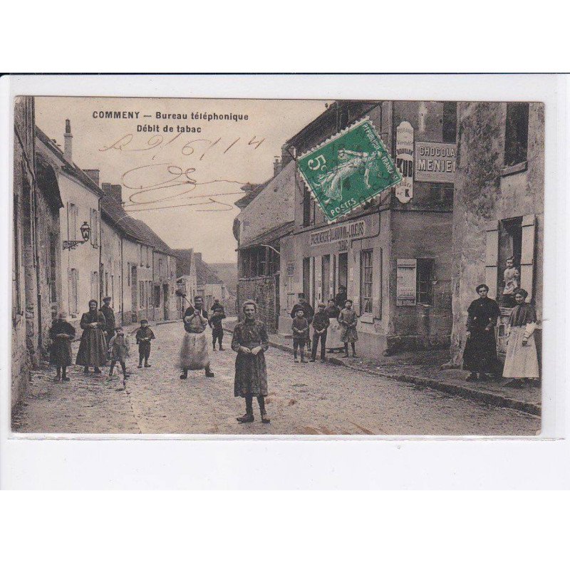 COMMENY: bureau téléphonique, débit de tabac - état