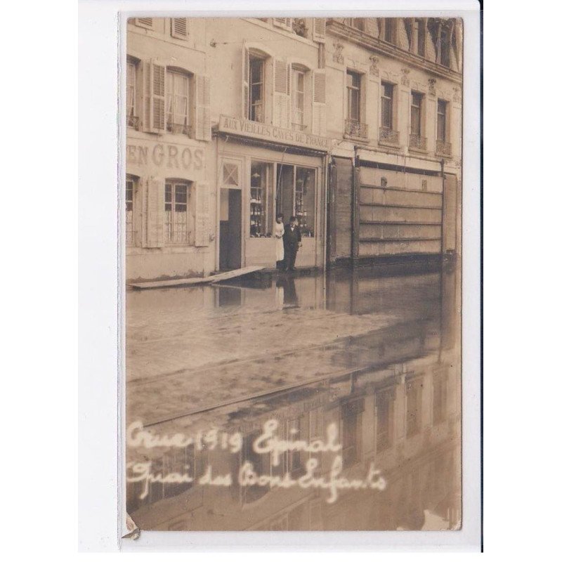 EPINAL: crue 1919, quai des bons-enfants - très bon état