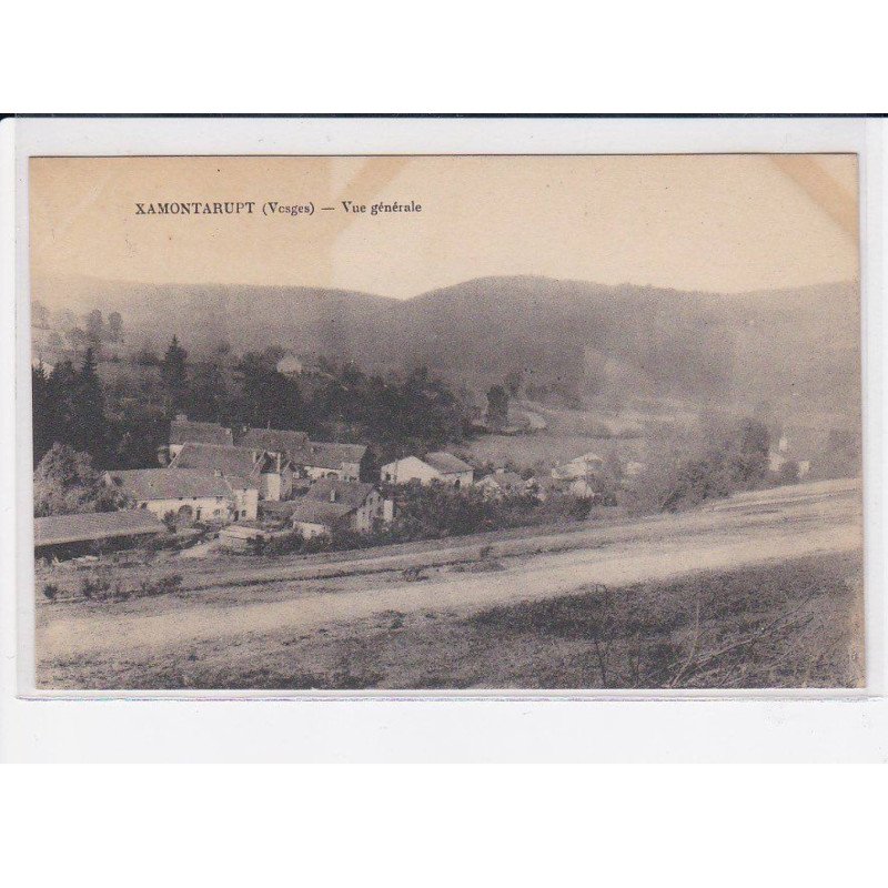 XAMONTARUPT: vue générale - état