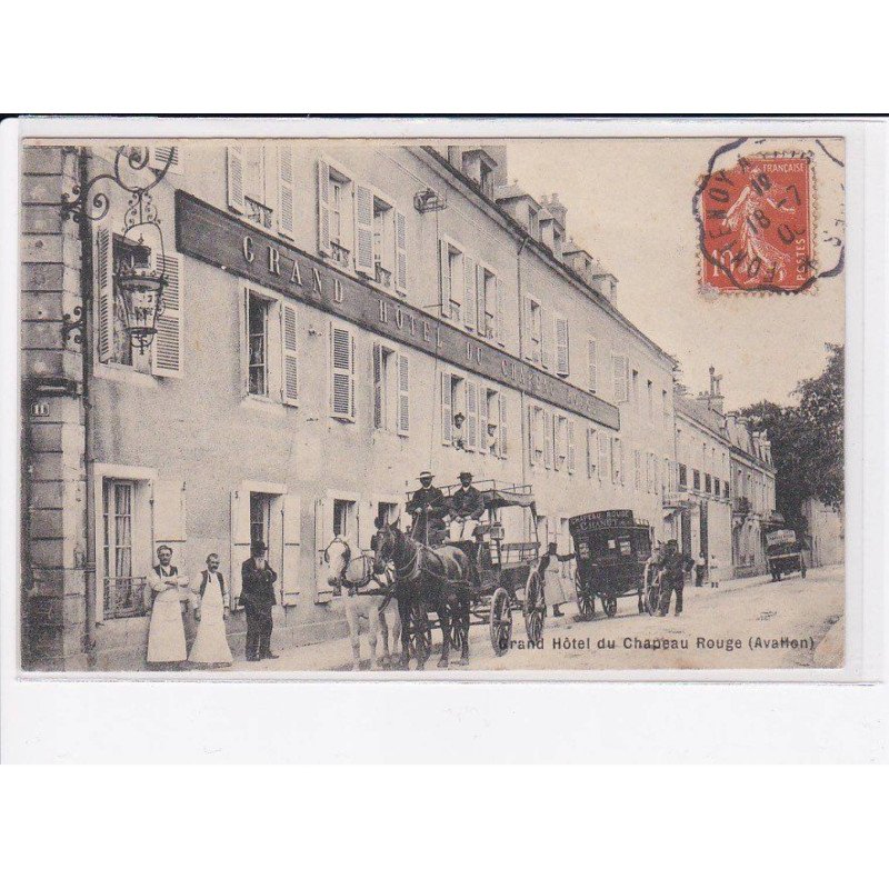 AVALLON: grand hôtel du chapeau rouge - état