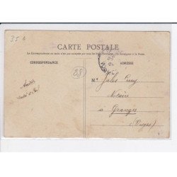 RAON-L'ETAPE: 31 juillet 1907, enterrement de thirion, les discours au cimetière - très bon état