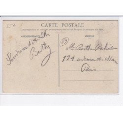 AVALLON: un vigneron d'asquins venant de traiter ses vignes - très bon état