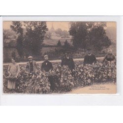 CHABLIS: les vendangeurs (aux clos) - très bon état