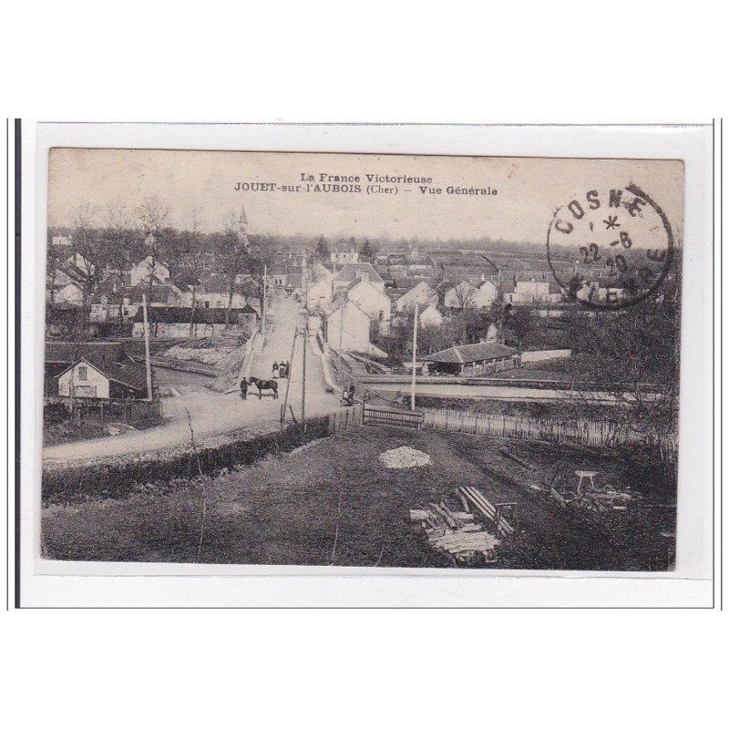 JOUET-sur-L'AUBOIS : vue generale - tres bon etat