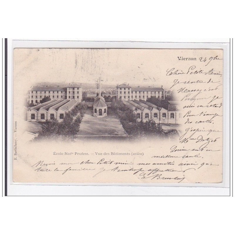 VIERZON : vue des batiments - tres bon etat