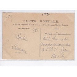 SENS: les fêtes de sens 1908, le cortège officiel au concours de pompes - très bon état