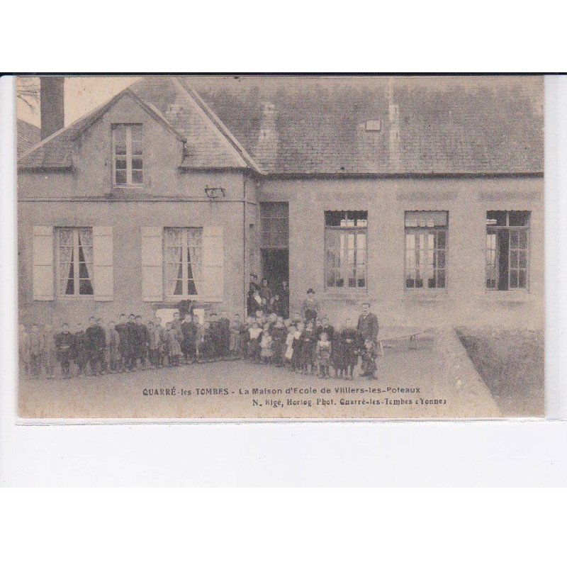 QUARRE-les-TOMBES: la maison d'école de villers-les-poteaux - très bon état
