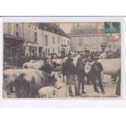 QUARRE-les-TOMBES: un jour de foire - très bon état