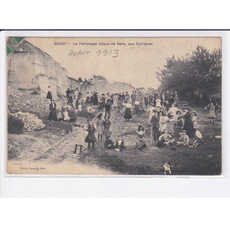 SOUCY: le patronage laïque de sens, aux carrières - très bon état
