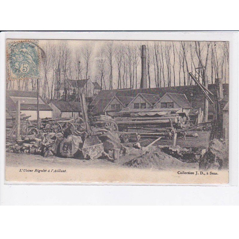 SENS: l'usine rigolet à l'atilant - très bon état